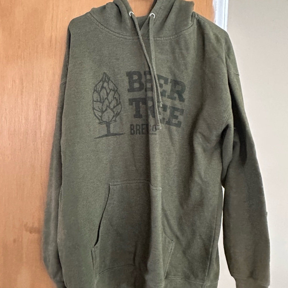 Beer Tree Brewing Green Hoodie XL